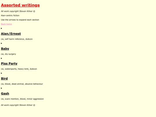 writing screenshot