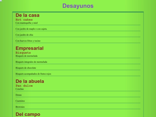 Desayuno 2 screenshot