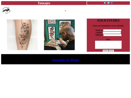 Tattoohtmlyeah screenshot