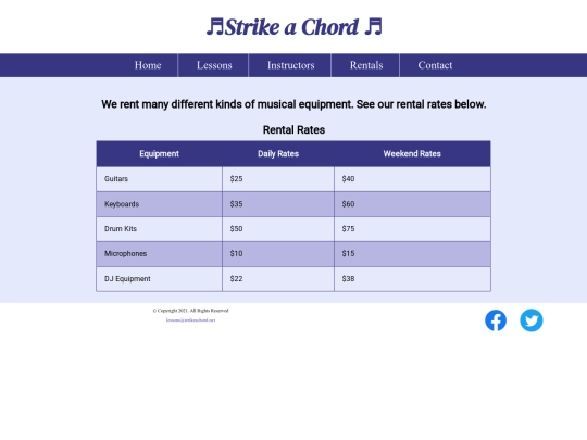 rentals screenshot