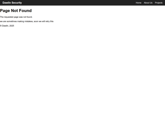 not_found screenshot