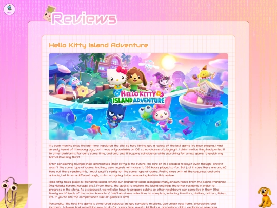 blog/reviews/games/hello-kitty-island-adventure screenshot