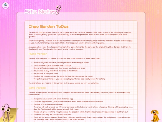 blog/site-notes/todos/chao-garden screenshot