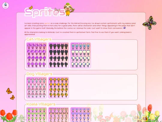 gallery/sprites screenshot