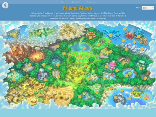 shrines/monster-catching/pokemon/friend-areas screenshot