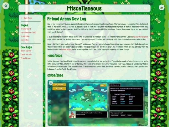 shrines/monster-catching/pokemon/misc/friend-areas screenshot