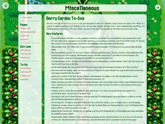 shrines/monster-catching/pokemon/misc/to-do/berry-garden screenshot