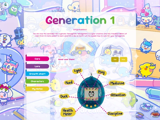 shrines/virtual-pets/tamagotchi/gen1 screenshot