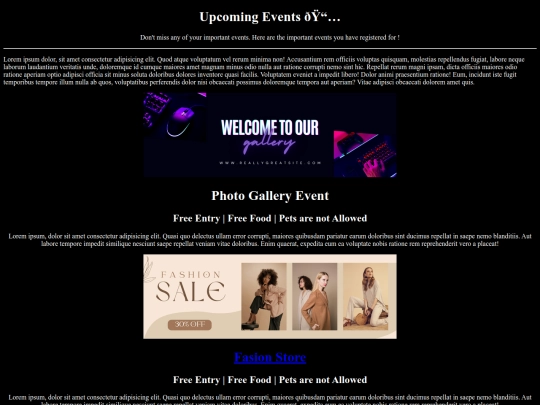Event/event screenshot