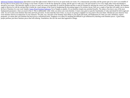 Indonesia Furniture Manufacturer/1 screenshot