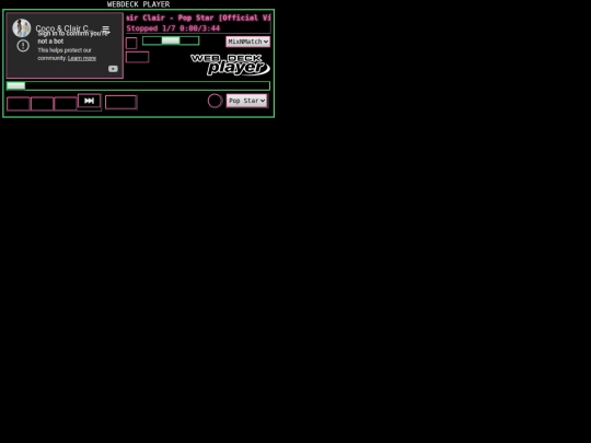 webdeck-player screenshot