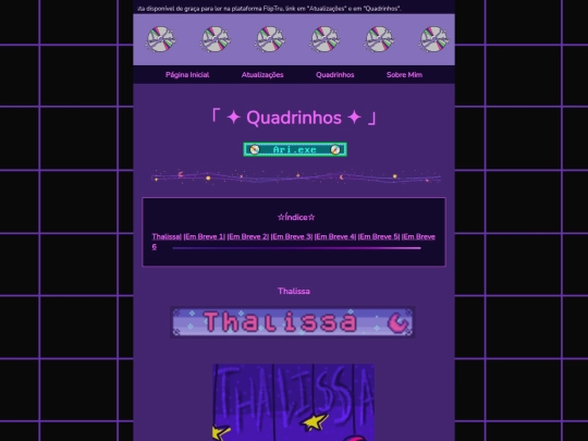 quadrinhos screenshot