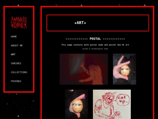art-drawings-fanart-postal screenshot