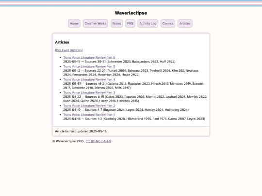 articles screenshot