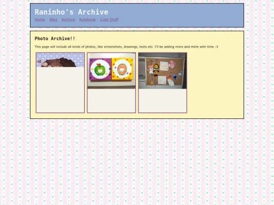 archive screenshot