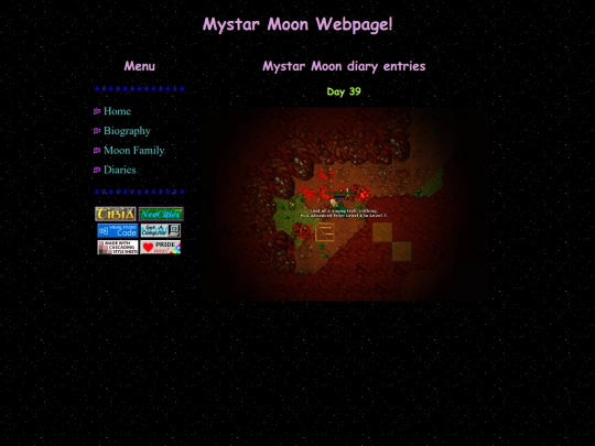 diaries screenshot