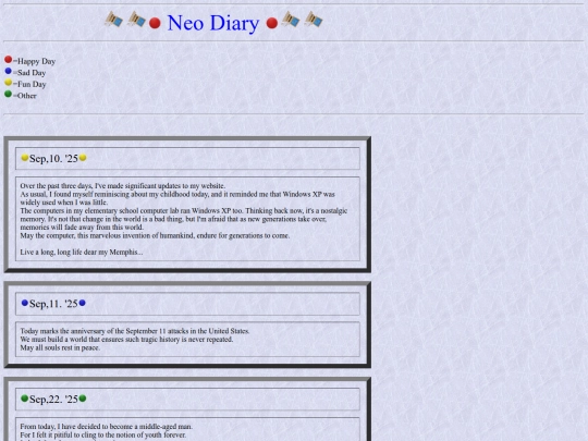 diaryNEO screenshot