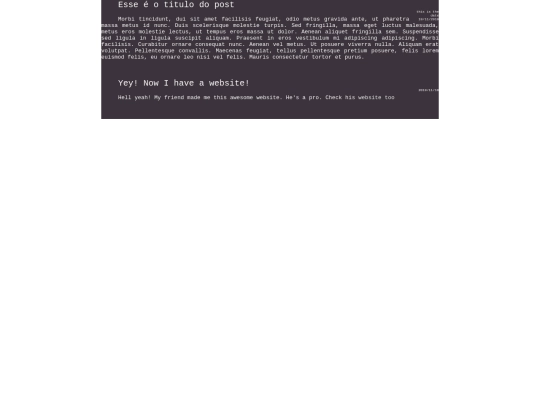 blog screenshot