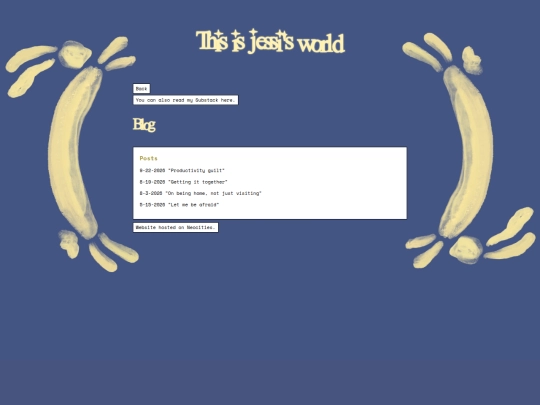 blog screenshot