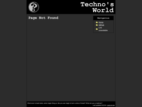 not_found screenshot