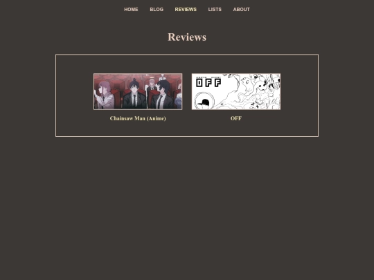 reviews screenshot