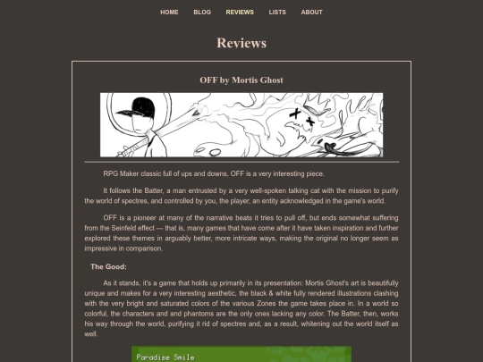 reviews/OFF screenshot