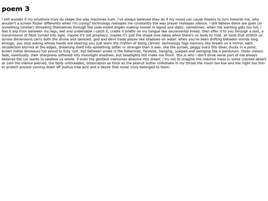 poem3 screenshot