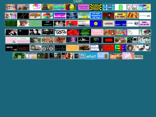 collection/stamps screenshot