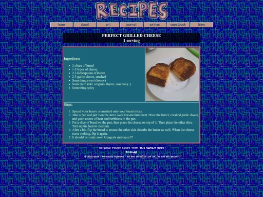 recipes/grilled screenshot
