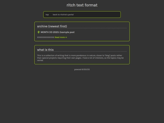 blog screenshot