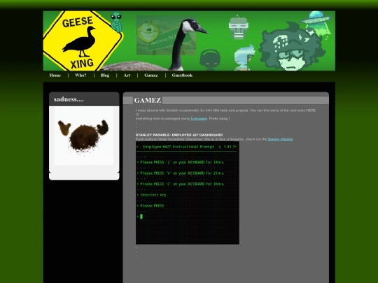 site/gamez screenshot