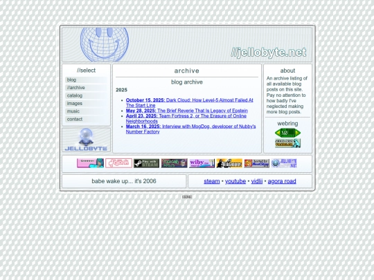 archive screenshot