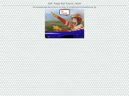 not_found screenshot