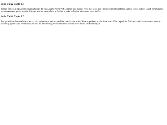 Personas/calcanto screenshot