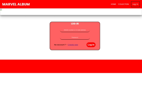 Login screenshot
