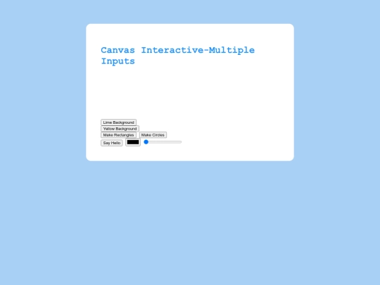 canvasInteractive screenshot