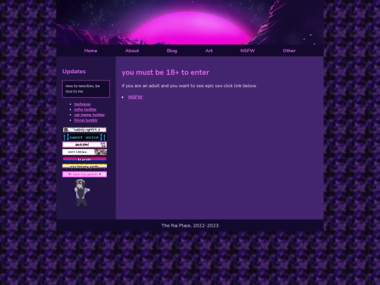 NSFW Warning screenshot