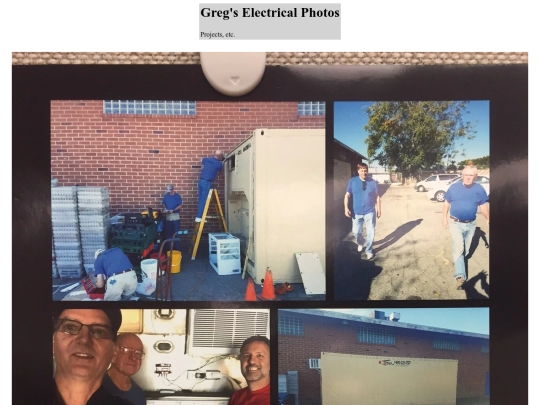 Electrical screenshot