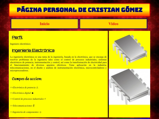 WebPersonal screenshot
