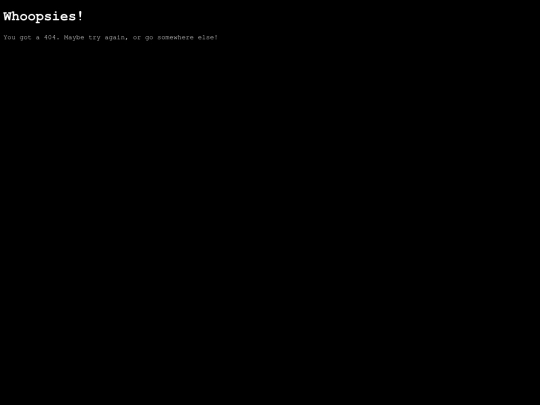 not_found screenshot