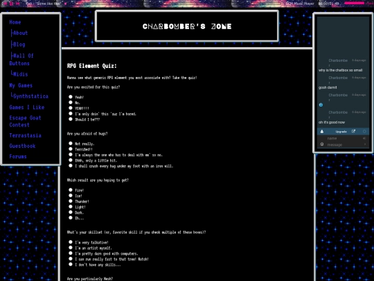 rpgelementquiz screenshot