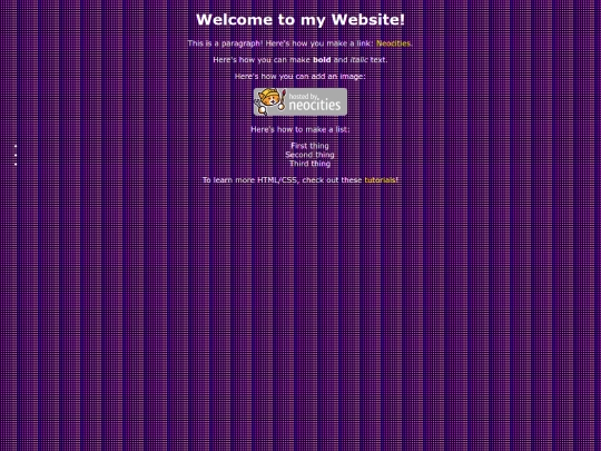 welcome screenshot