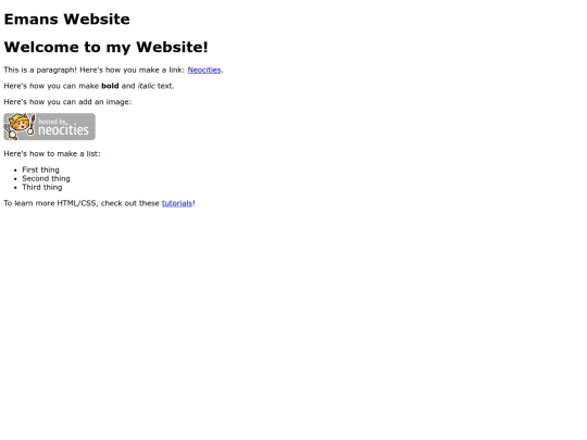 index screenshot