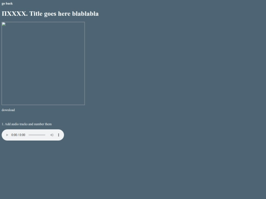 releasepages/template screenshot