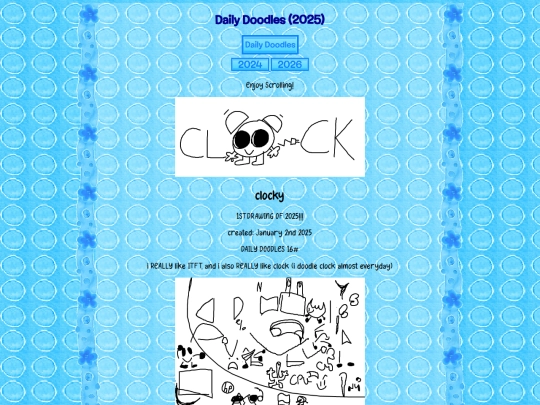 doodles/2025 screenshot