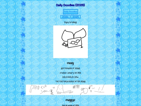 doodles/2026 screenshot