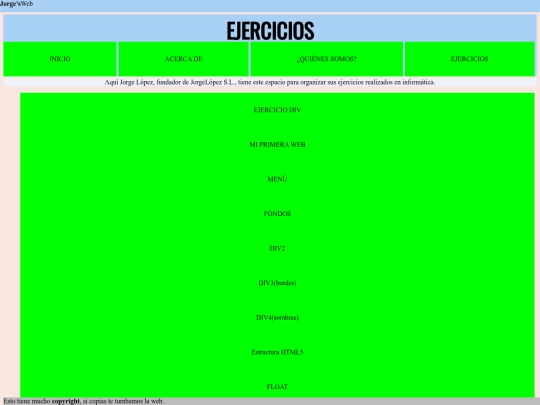 pag/Ejercicios screenshot