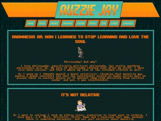 philosophy screenshot