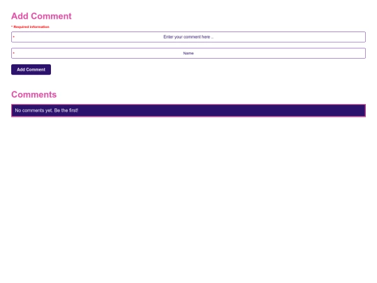 test screenshot