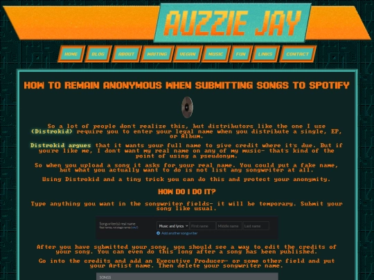 writing/artists/stayinganonymous screenshot